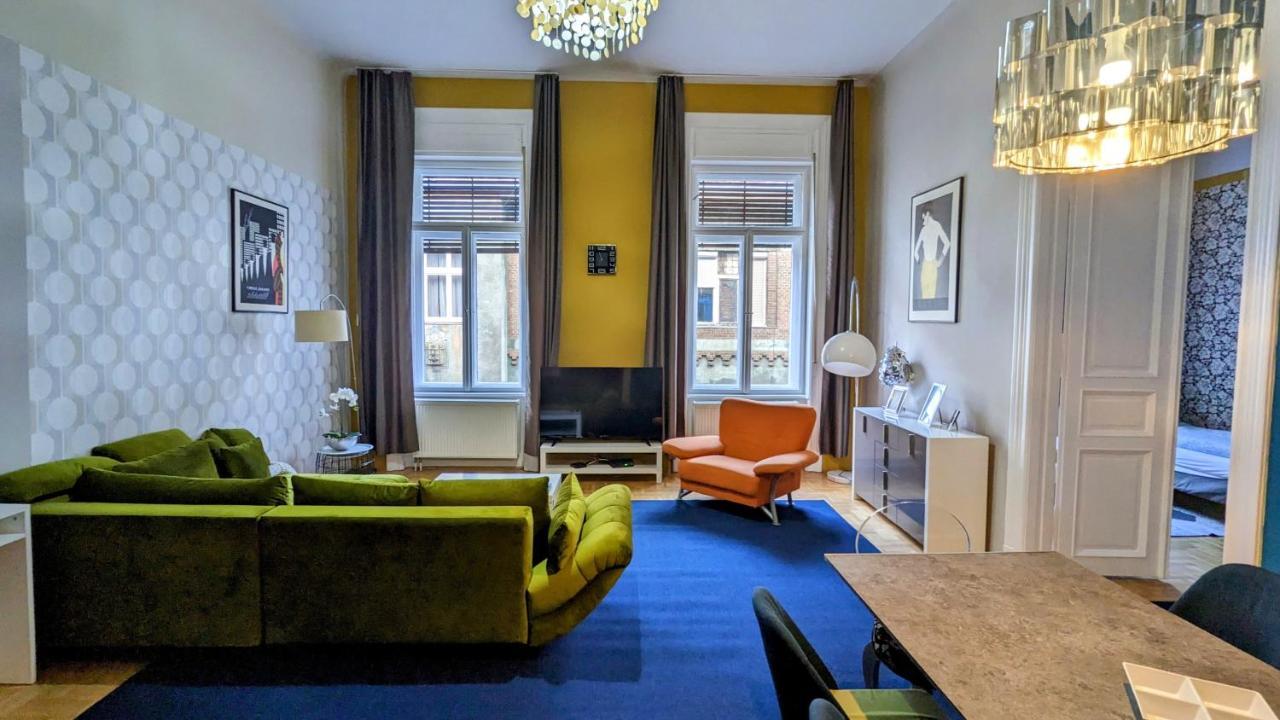 Freeparking - Great Synagogue Apartment, 2 Bedroom, 5 People ,Wifi, Ac Budapesta Exterior foto