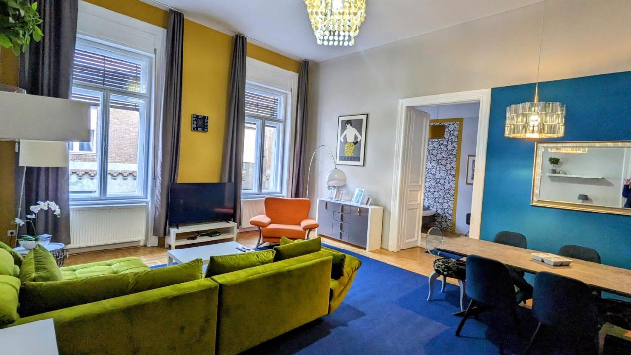 Freeparking - Great Synagogue Apartment, 2 Bedroom, 5 People ,Wifi, Ac Budapesta Exterior foto
